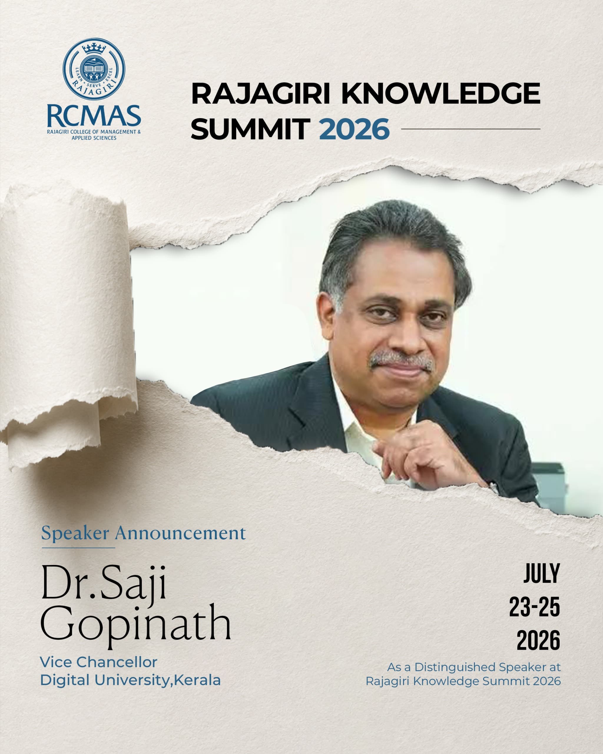 Dr. Saji Gopinath