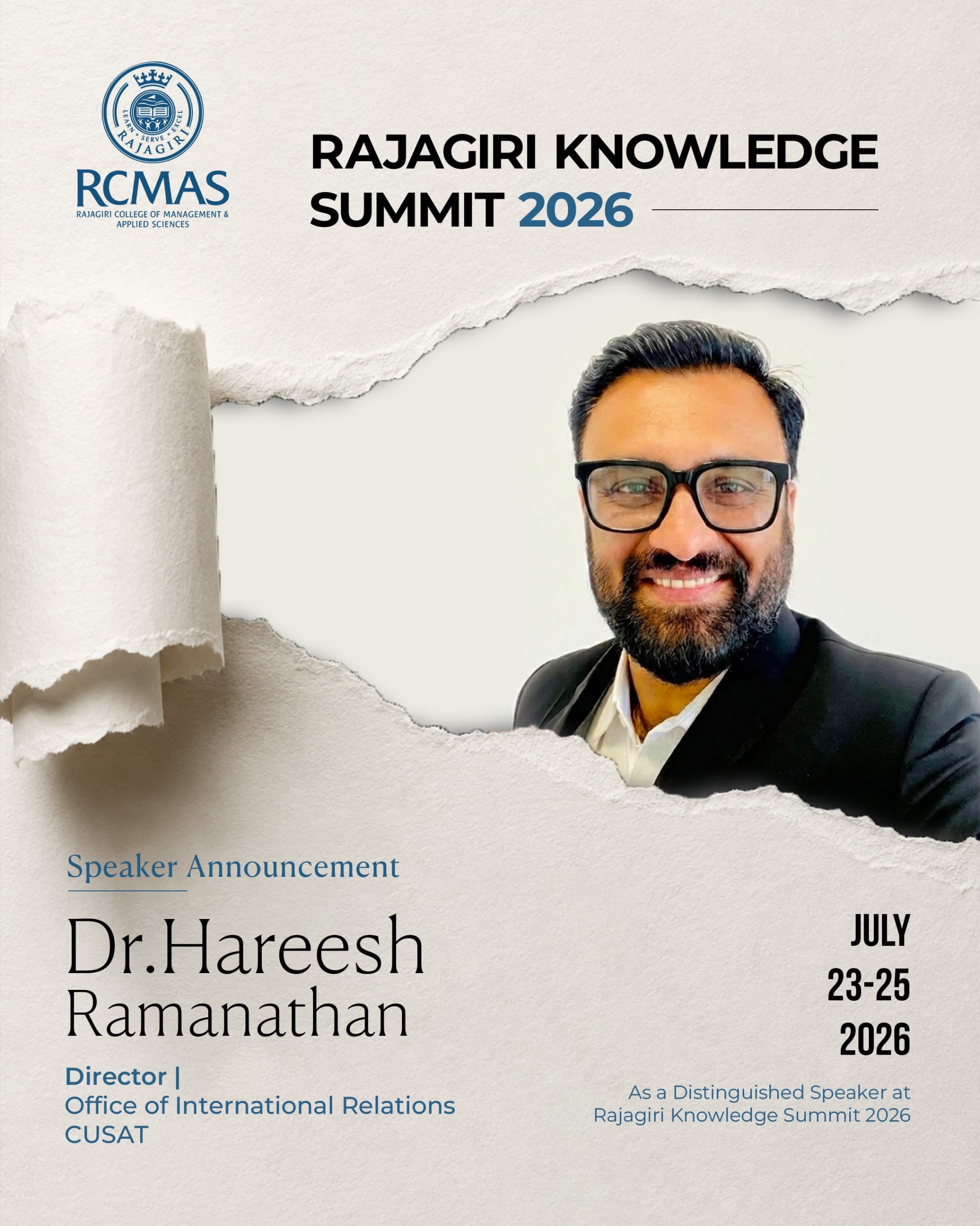 Dr. Hareesh Ramanathan
